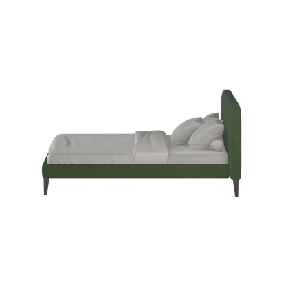 Selma Double Bed with Deep Vertical Tufting