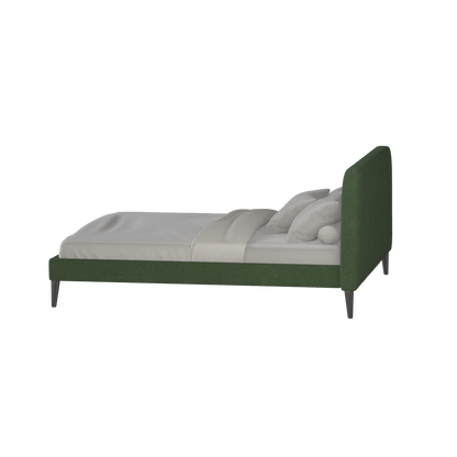 Selma Double Bed with Deep Vertical Tufting