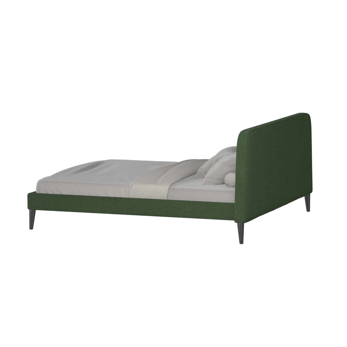 Selma Double Bed with Deep Vertical Tufting