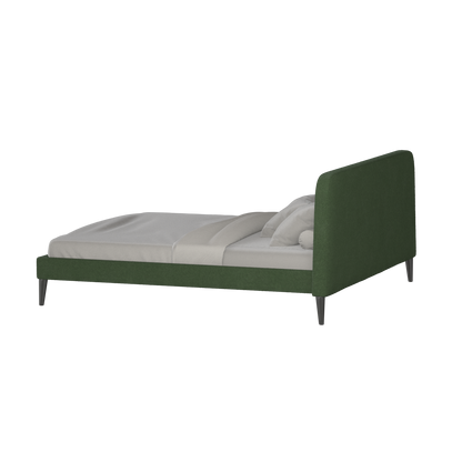 Selma Double Bed with Deep Vertical Tufting