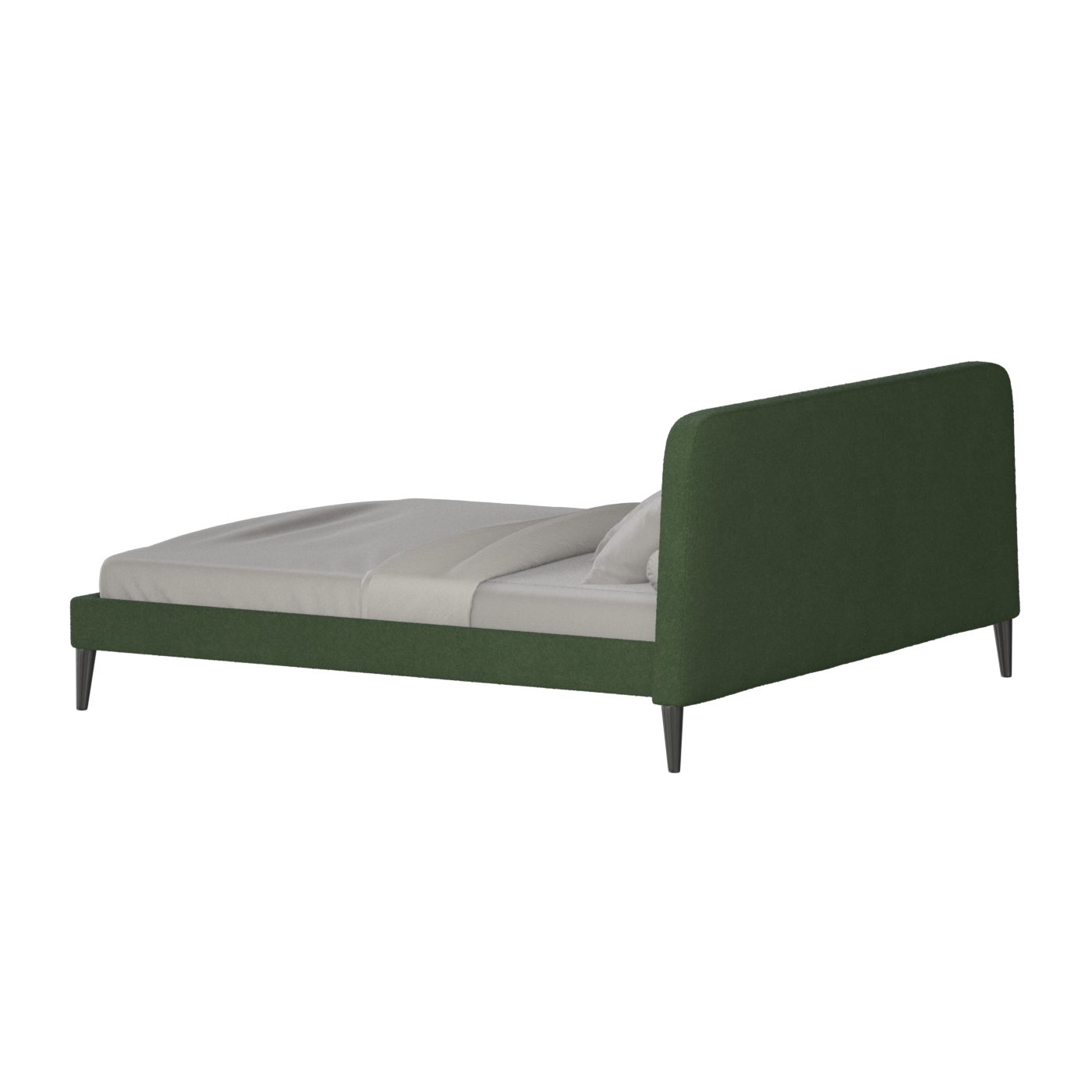 Selma Double Bed with Deep Vertical Tufting