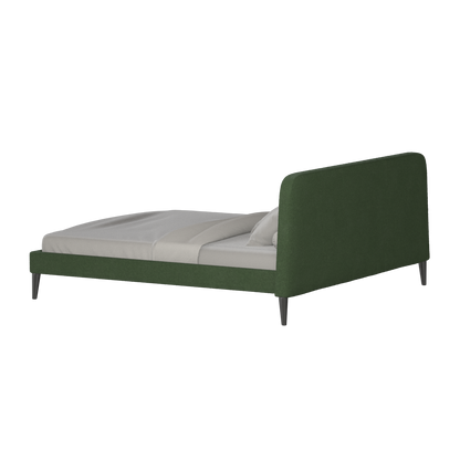 Selma Double Bed with Deep Vertical Tufting