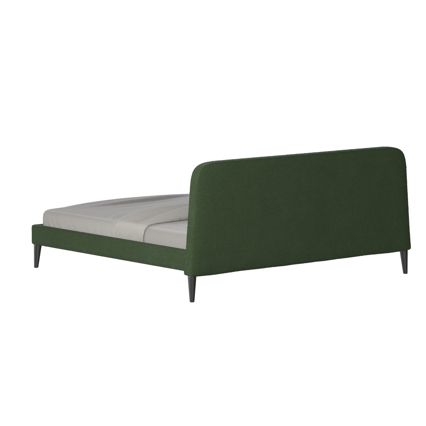 Selma Double Bed with Deep Vertical Tufting