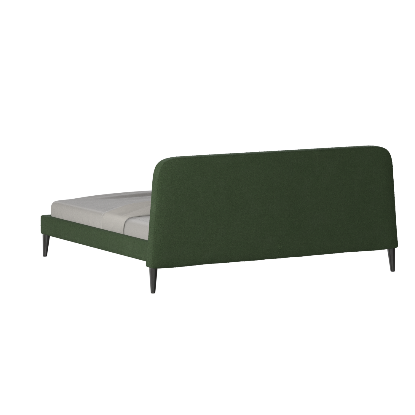 Selma Double Bed with Deep Vertical Tufting