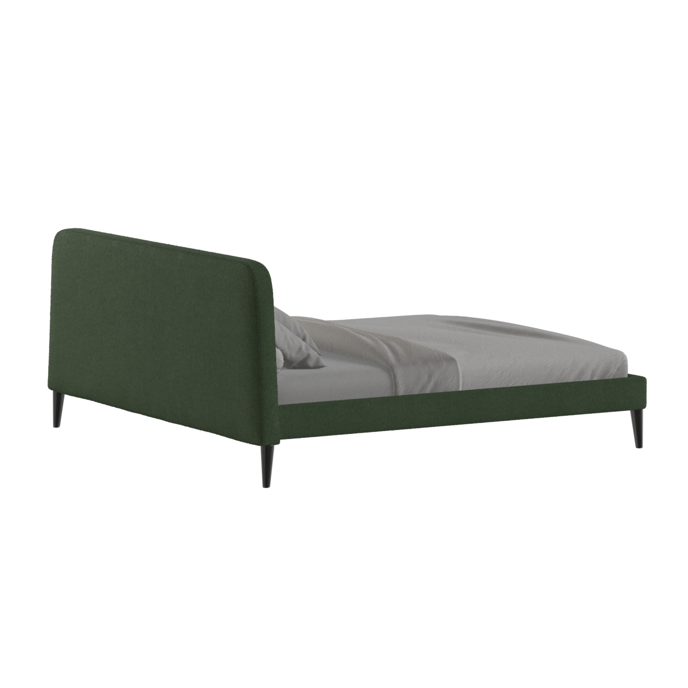 Selma Double Bed with Deep Vertical Tufting