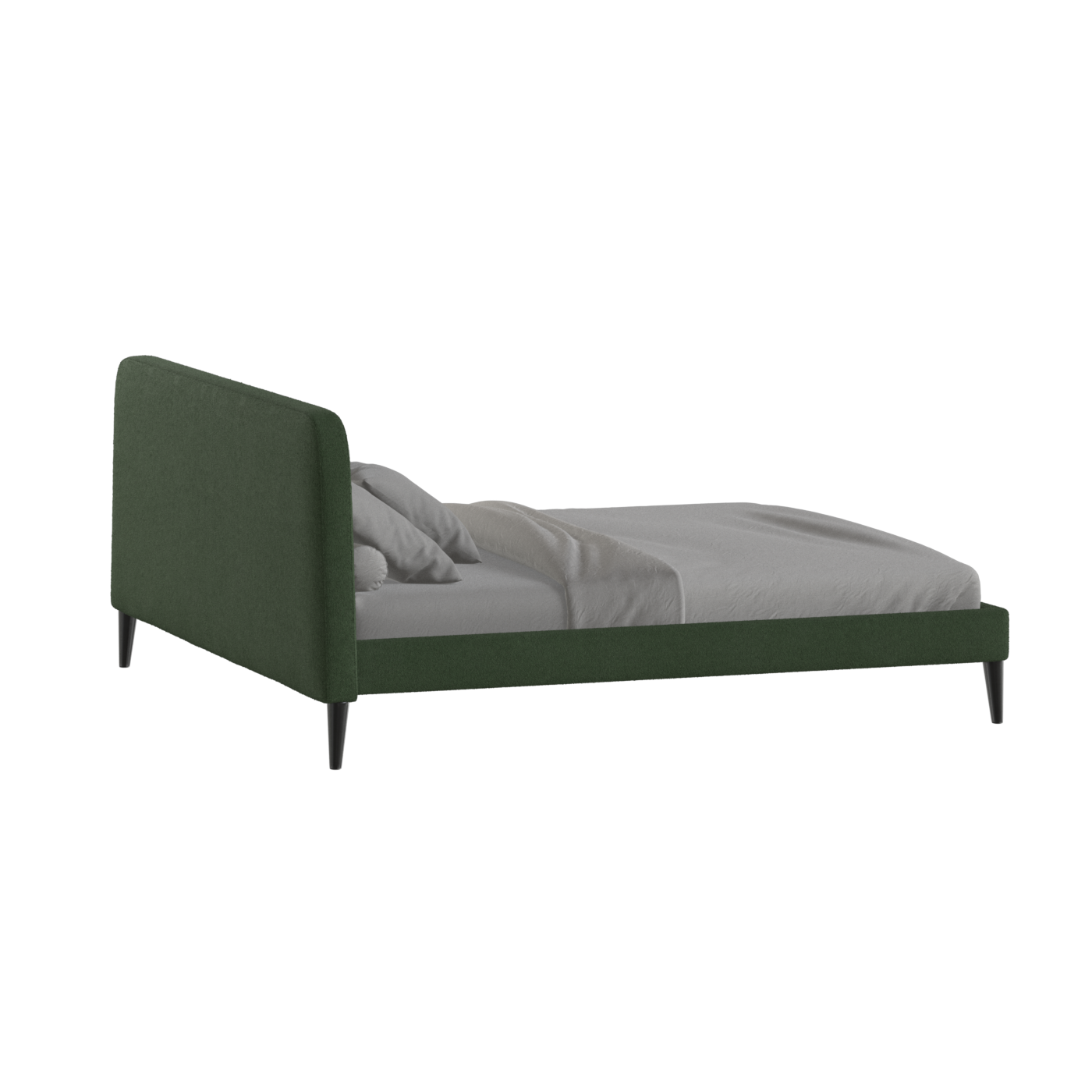 Selma Double Bed with Deep Vertical Tufting