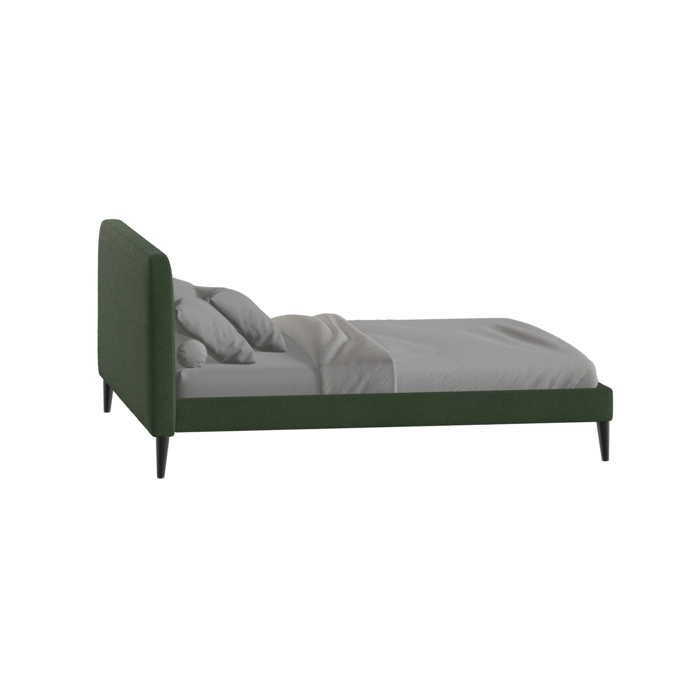 Selma Double Bed with Deep Vertical Tufting