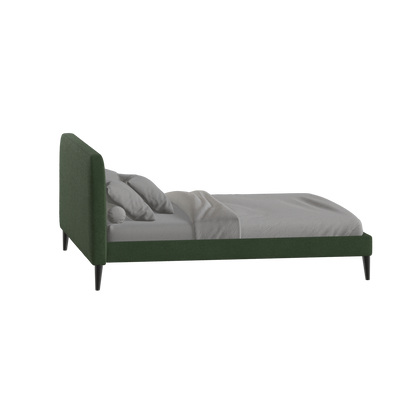 Selma Double Bed with Deep Vertical Tufting