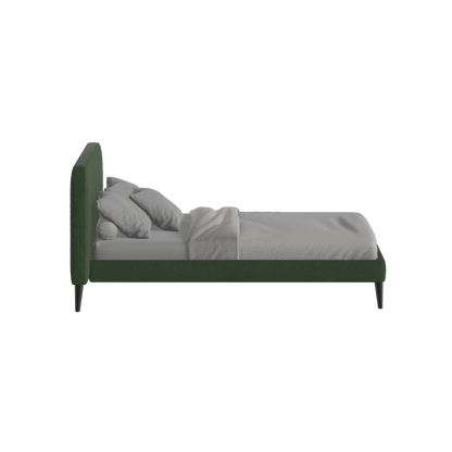 Selma Double Bed with Deep Vertical Tufting