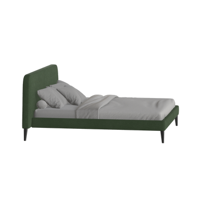 Selma Double Bed with Deep Vertical Tufting