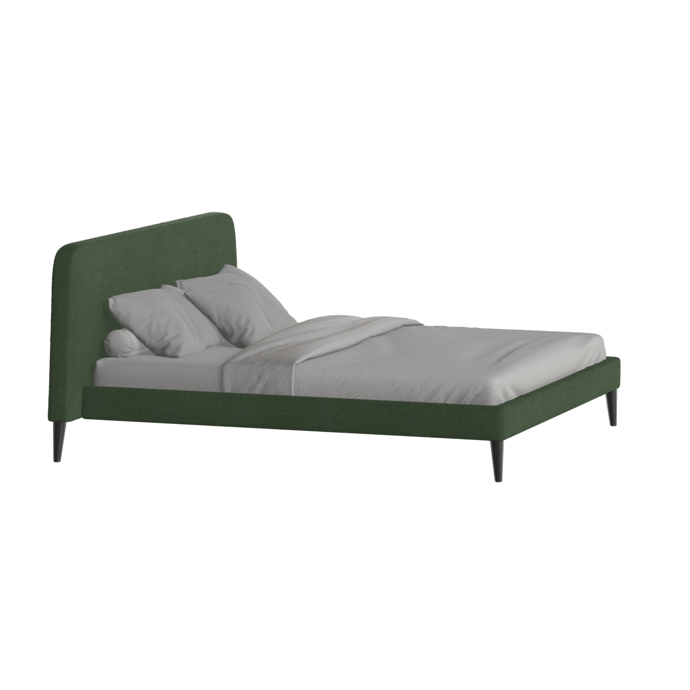 Selma Double Bed with Deep Vertical Tufting