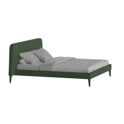Selma Double Bed with Deep Vertical Tufting