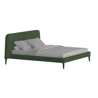 Selma Double Bed with Deep Vertical Tufting