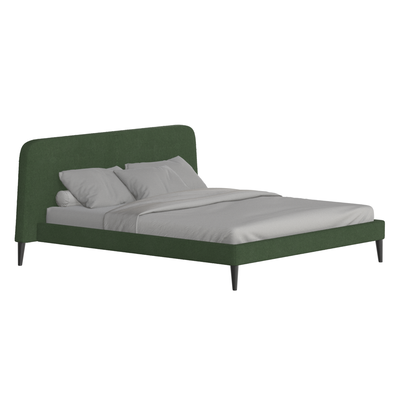 Selma Double Bed with Deep Vertical Tufting