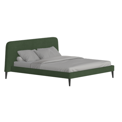 Selma Double Bed with Deep Vertical Tufting