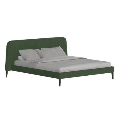 Selma Double Bed with Deep Vertical Tufting