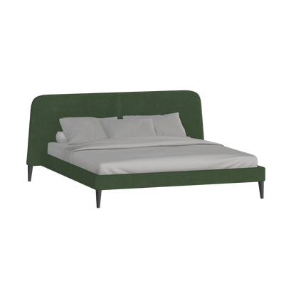Selma Double Bed with Deep Vertical Tufting
