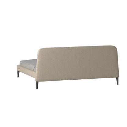 Lit double Selma avec capitonnage vertical profond