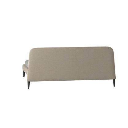 Lit double Selma avec capitonnage vertical profond