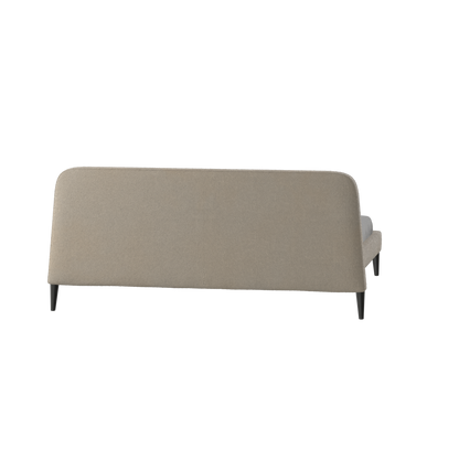 Lit double Selma avec capitonnage vertical profond