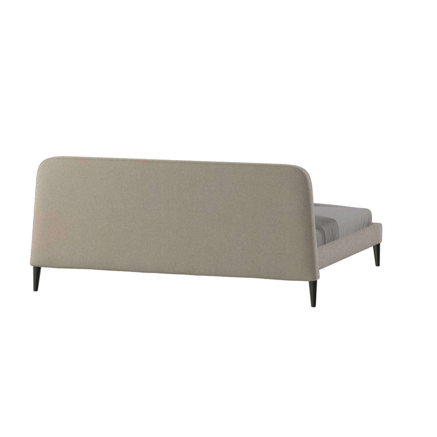 Lit double Selma avec capitonnage vertical profond