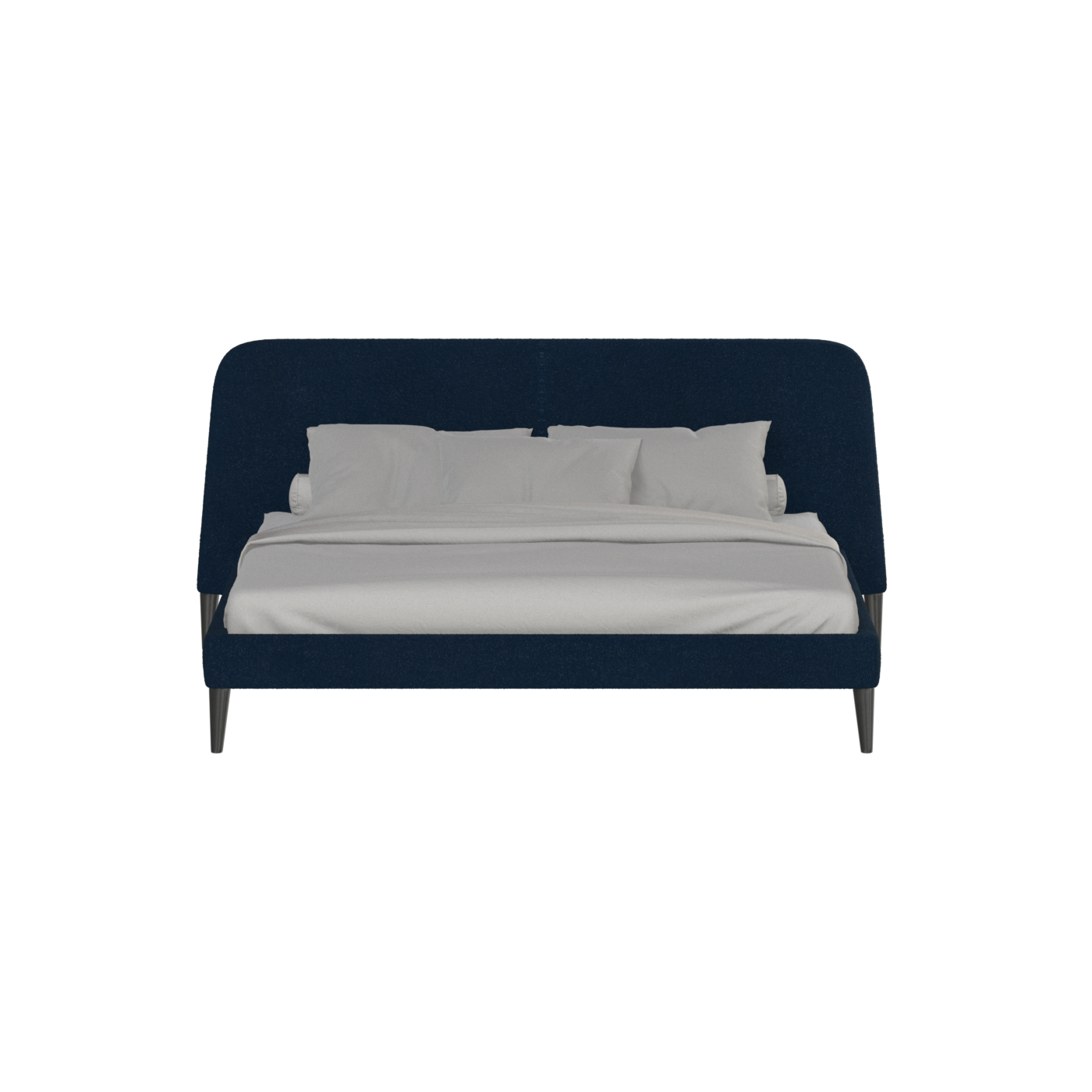 Selma Double Bed with Deep Vertical Tufting