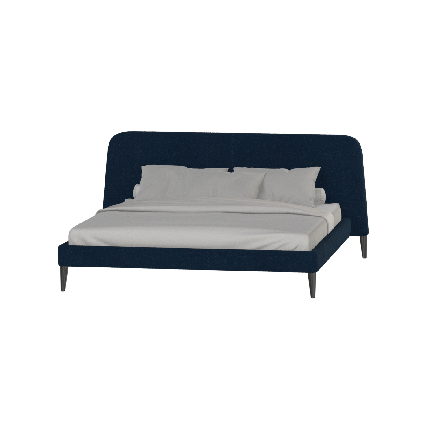 Selma Double Bed with Deep Vertical Tufting