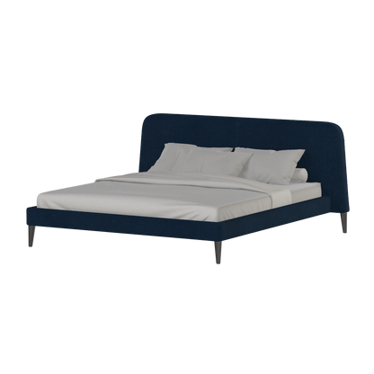 Selma Double Bed with Deep Vertical Tufting