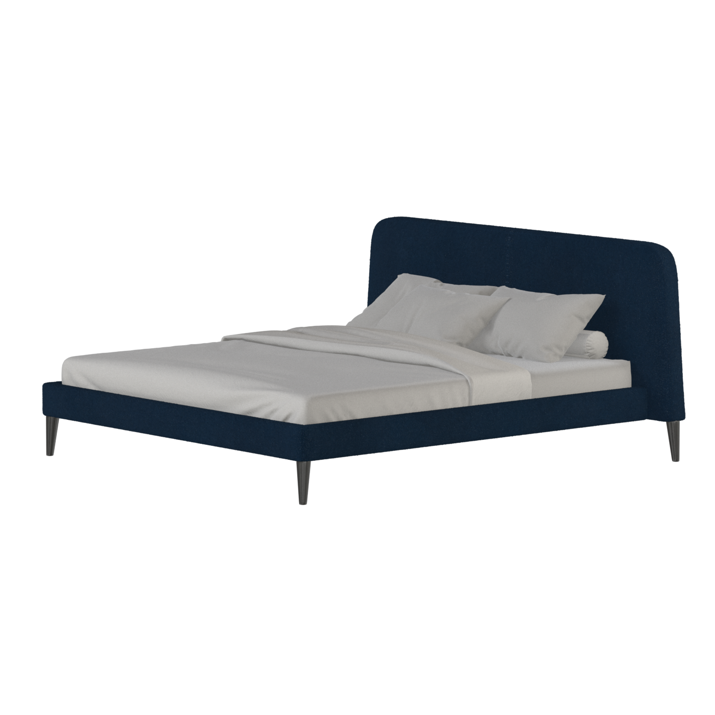 Selma Double Bed with Deep Vertical Tufting