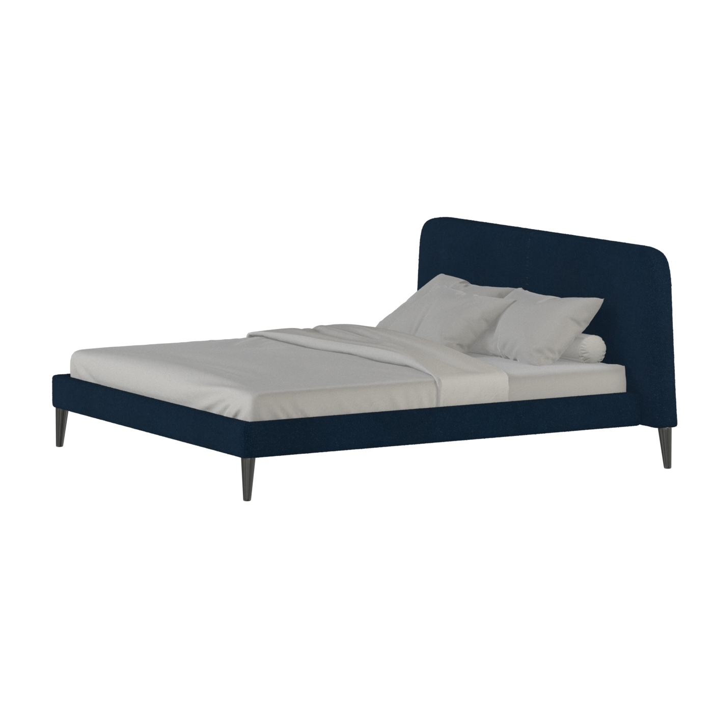 Selma Double Bed with Deep Vertical Tufting
