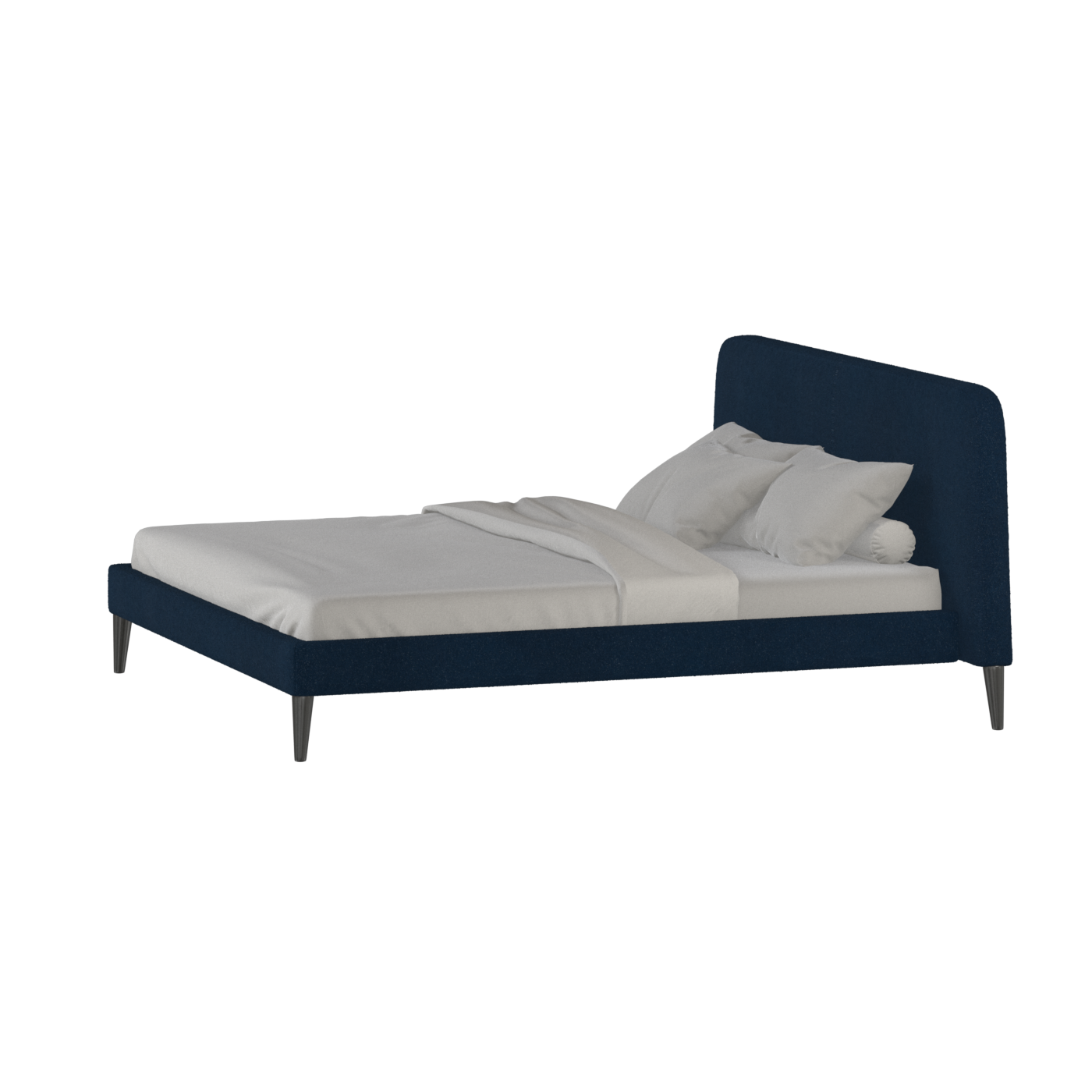 Selma Double Bed with Deep Vertical Tufting