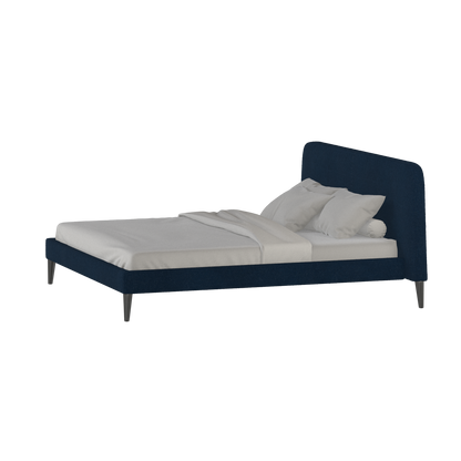 Selma Double Bed with Deep Vertical Tufting