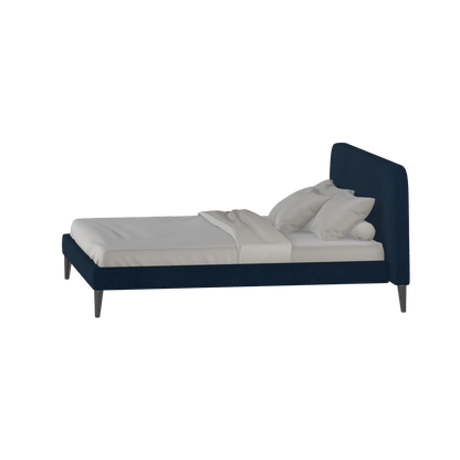 Selma Double Bed with Deep Vertical Tufting