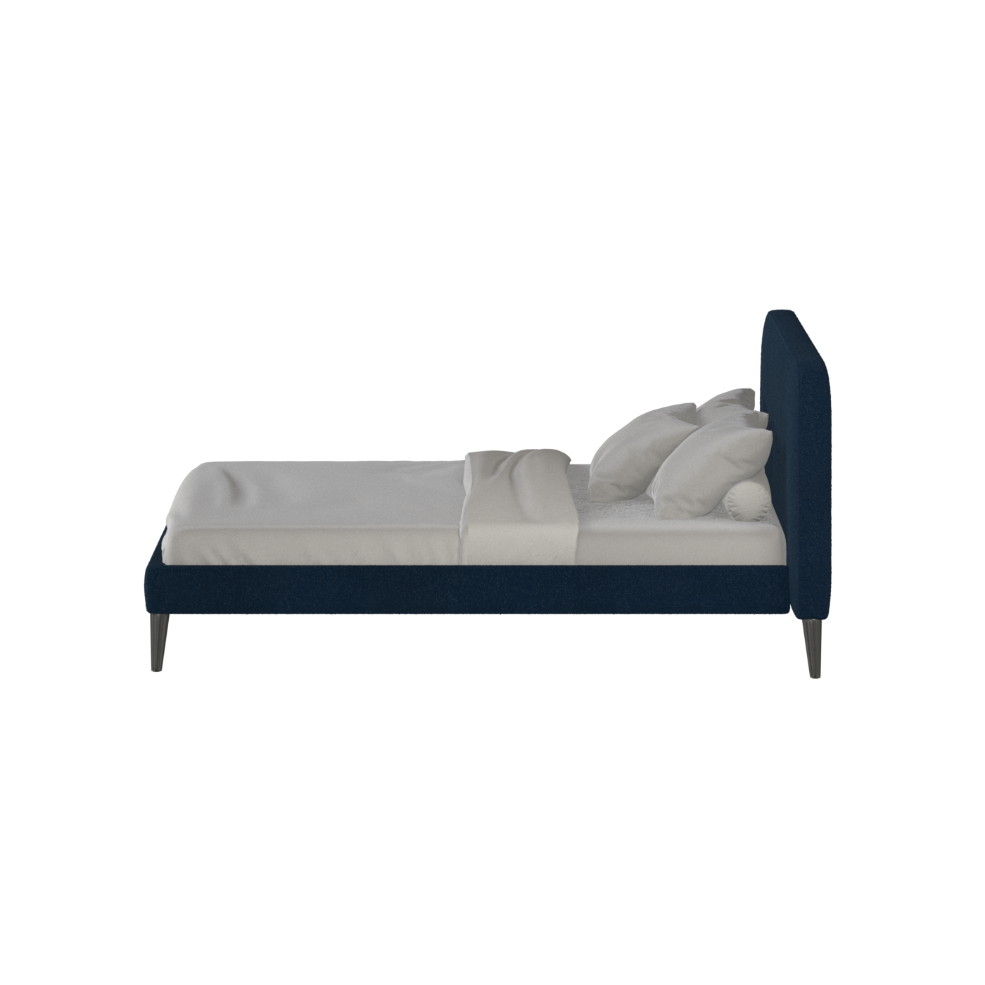 Selma Double Bed with Deep Vertical Tufting