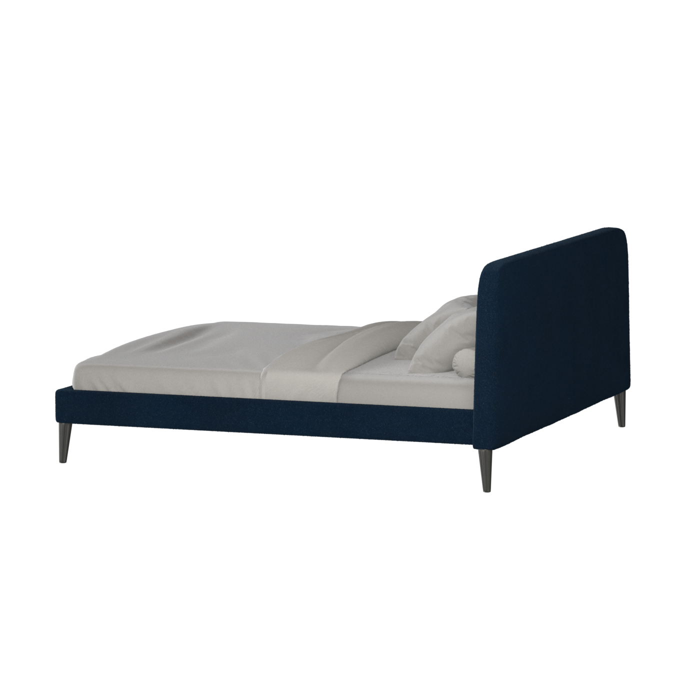 Selma Double Bed with Deep Vertical Tufting