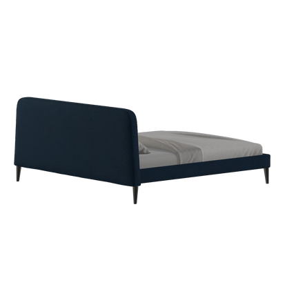 Selma Double Bed with Deep Vertical Tufting