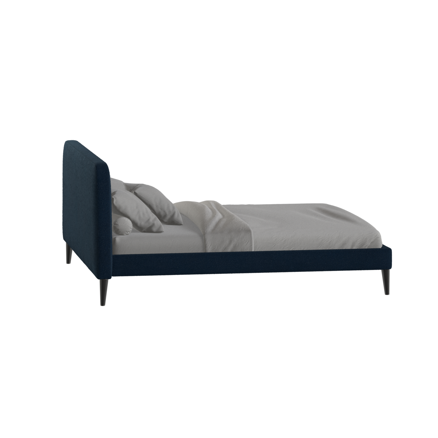 Selma Double Bed with Deep Vertical Tufting