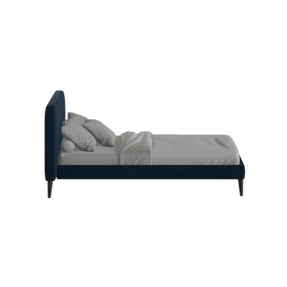 Selma Double Bed with Deep Vertical Tufting