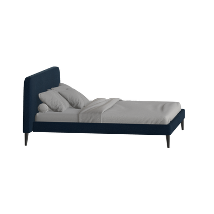 Selma Double Bed with Deep Vertical Tufting