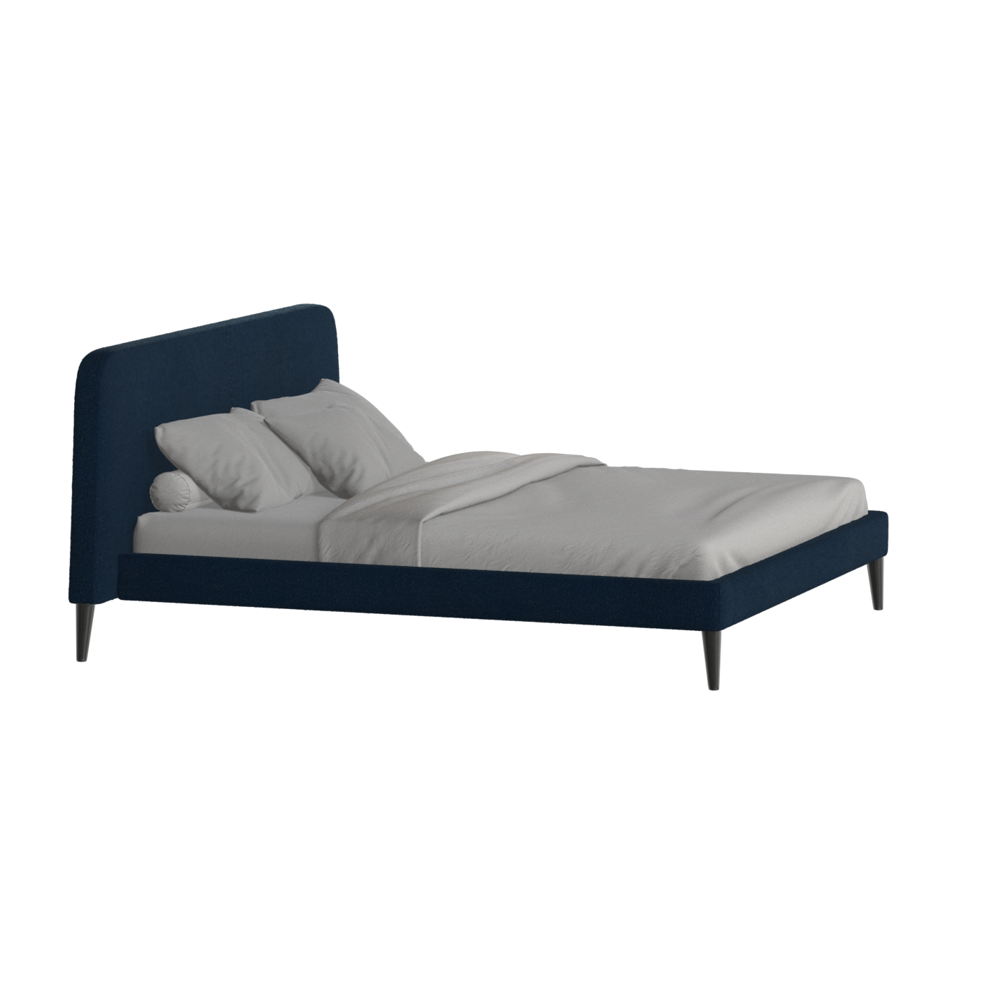 Selma Double Bed with Deep Vertical Tufting