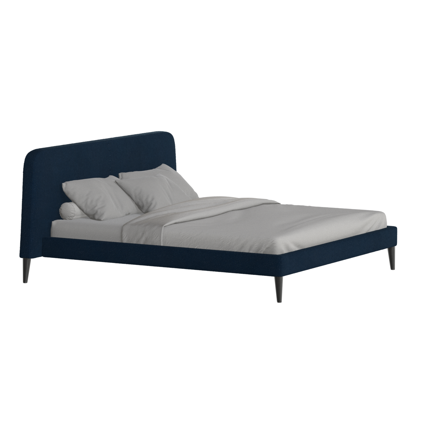 Selma Double Bed with Deep Vertical Tufting