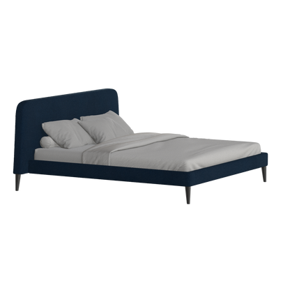 Selma Double Bed with Deep Vertical Tufting