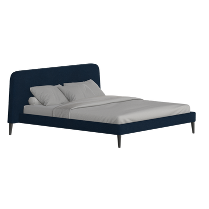 Selma Double Bed with Deep Vertical Tufting