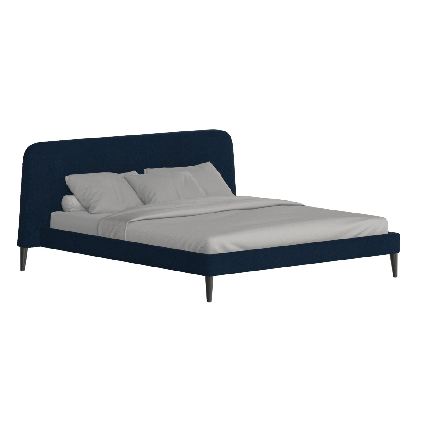 Selma Double Bed with Deep Vertical Tufting