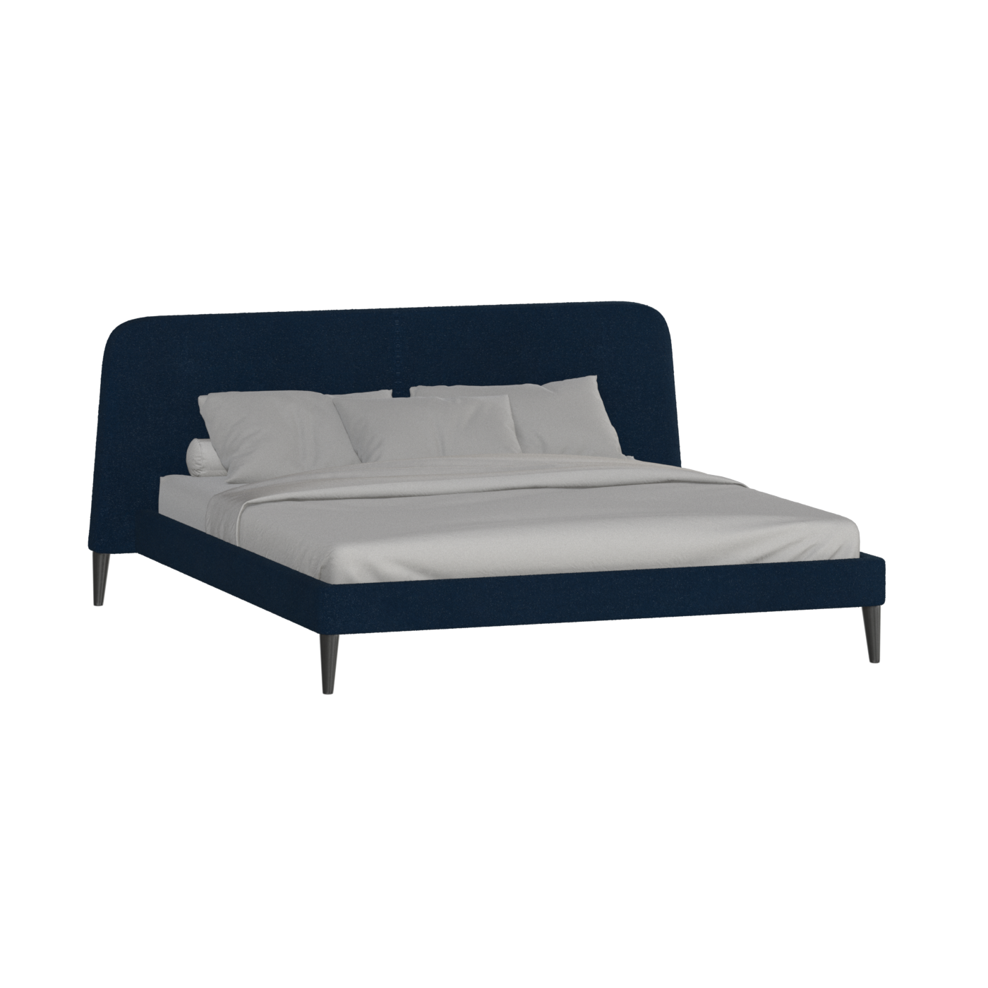 Selma Double Bed with Deep Vertical Tufting