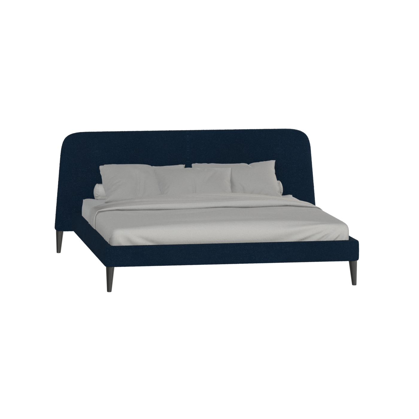 Selma Double Bed with Deep Vertical Tufting