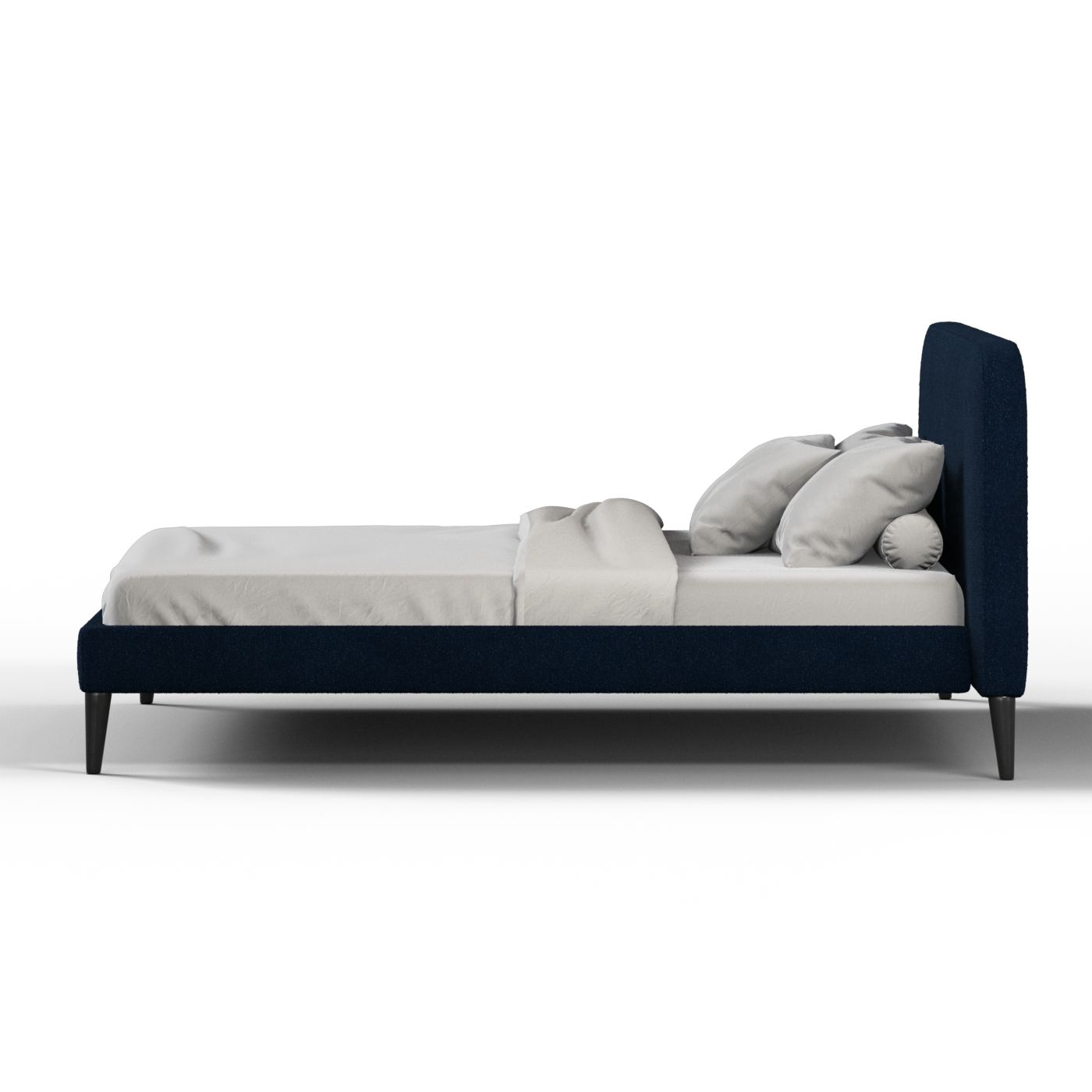 Selma Double Bed with Deep Vertical Tufting