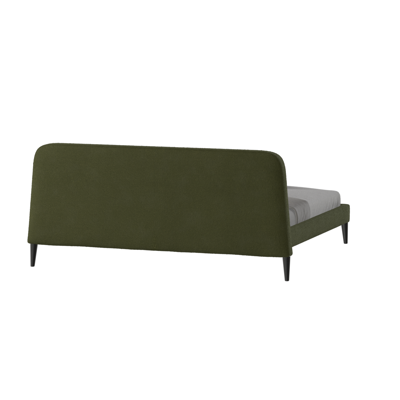 Lit double Selma avec capitonnage vertical profond
