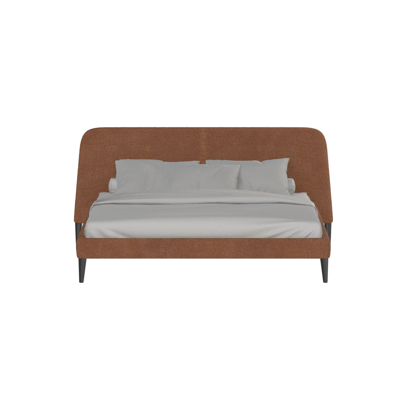 Selma Double Bed with Deep Vertical Tufting