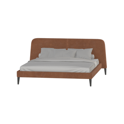 Selma Double Bed with Deep Vertical Tufting